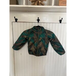 The North Face Toddler Girls Reversible Camo Puffer Jacket Size 3T